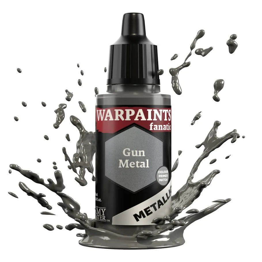 Army Painter Warpaint Fanatic - Metallic - Gun Metal