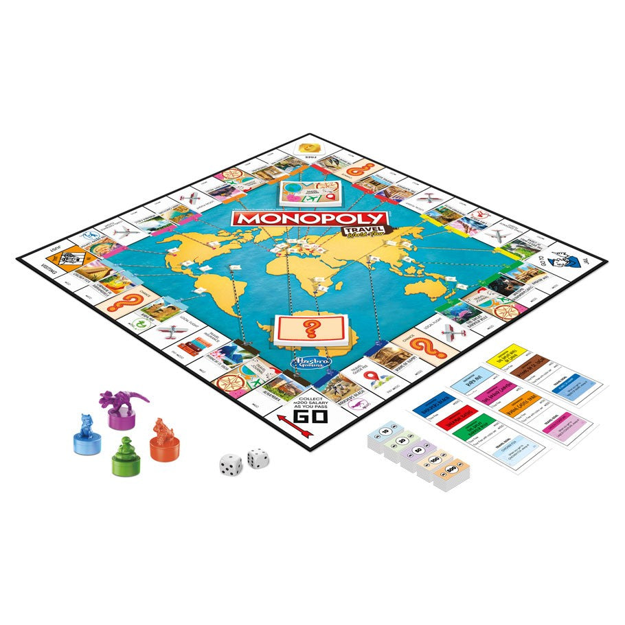 Monopoly World Tour game play