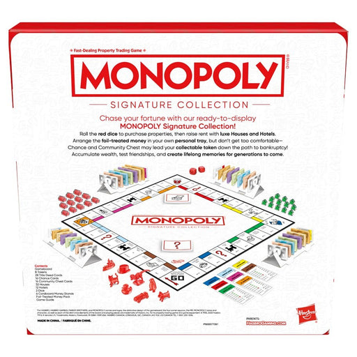 Monopoly Signature Collection back