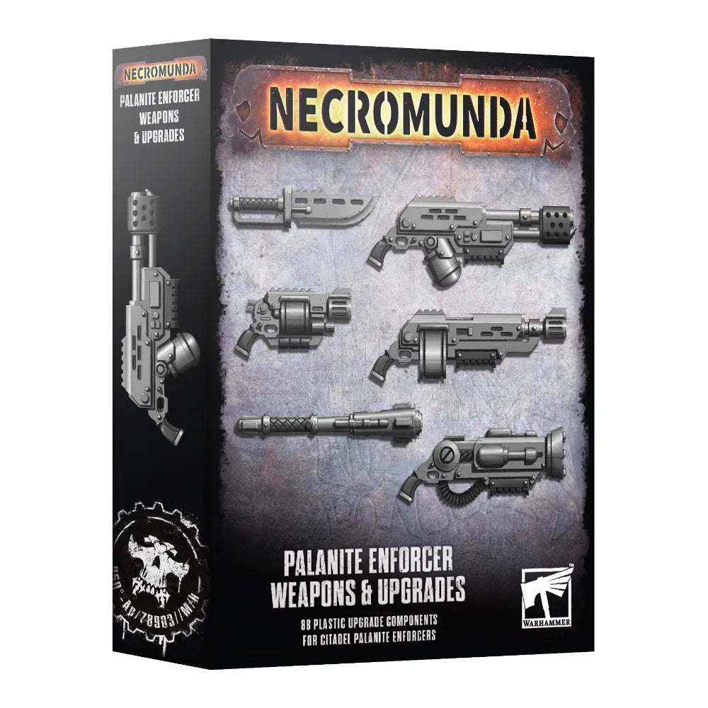 Necromunda: Palanite Enforcer - Weapons and Upgrades