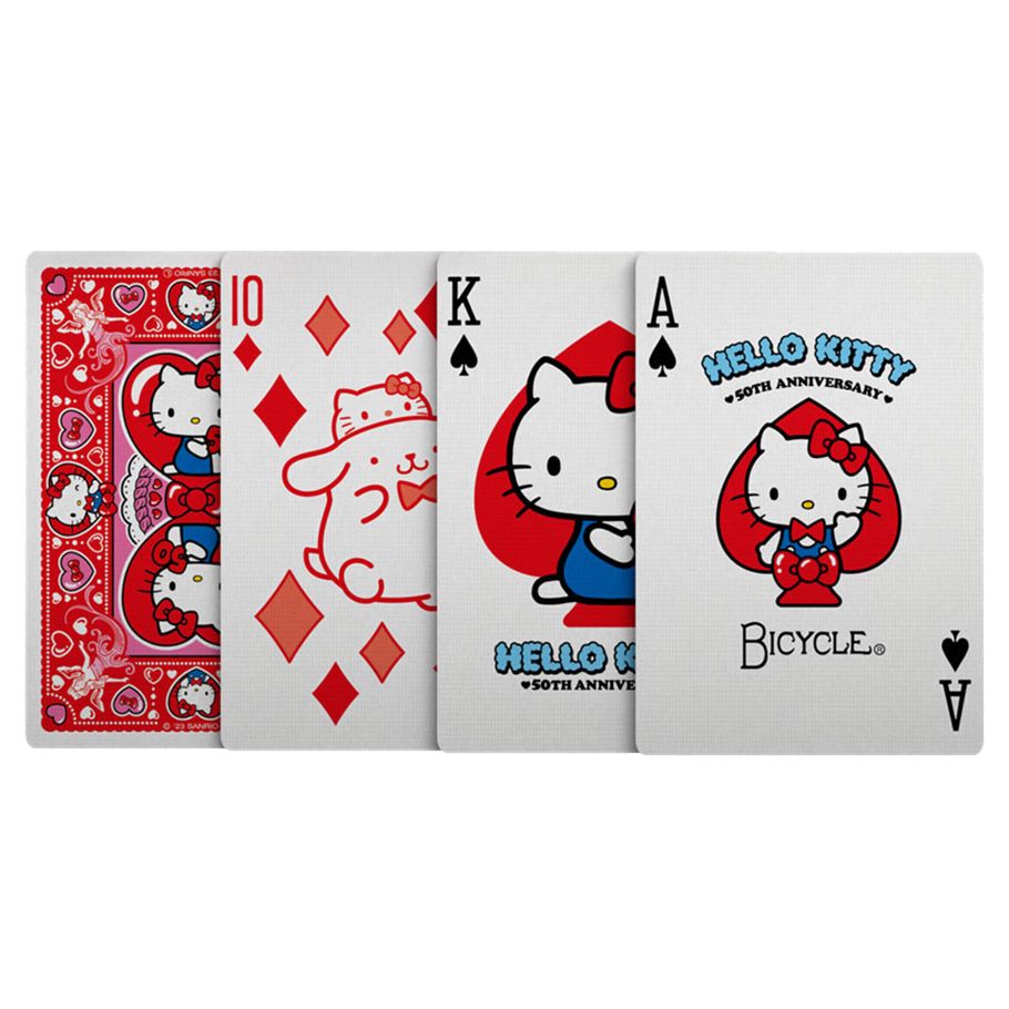 Playing Cards: Hello Kitty 50th Anniversary cards