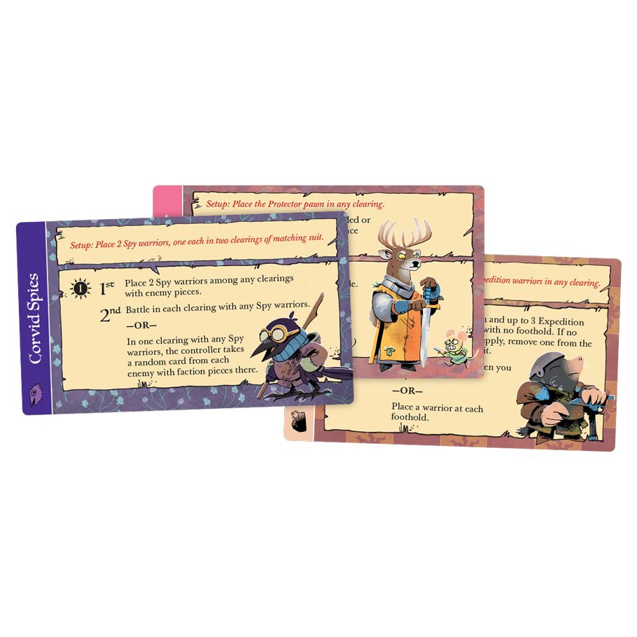 Root: Underworld Hirelings Pack cards