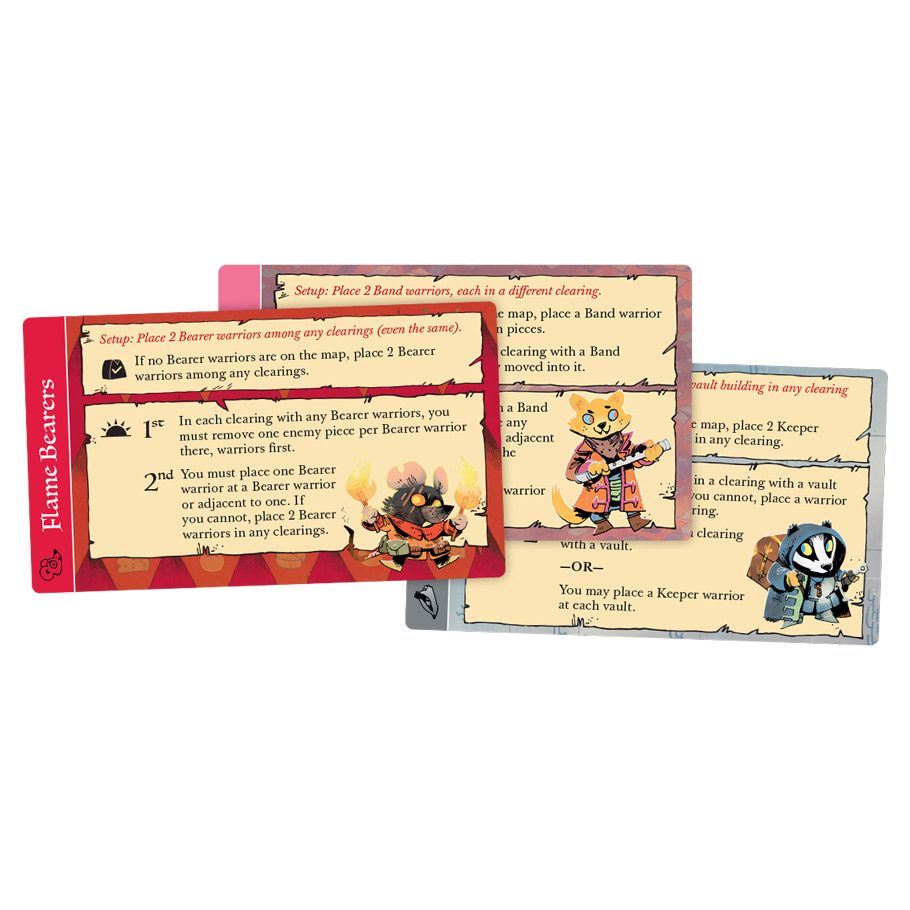 Root: Marauder Hirelings Pack & Hirelings Box cards