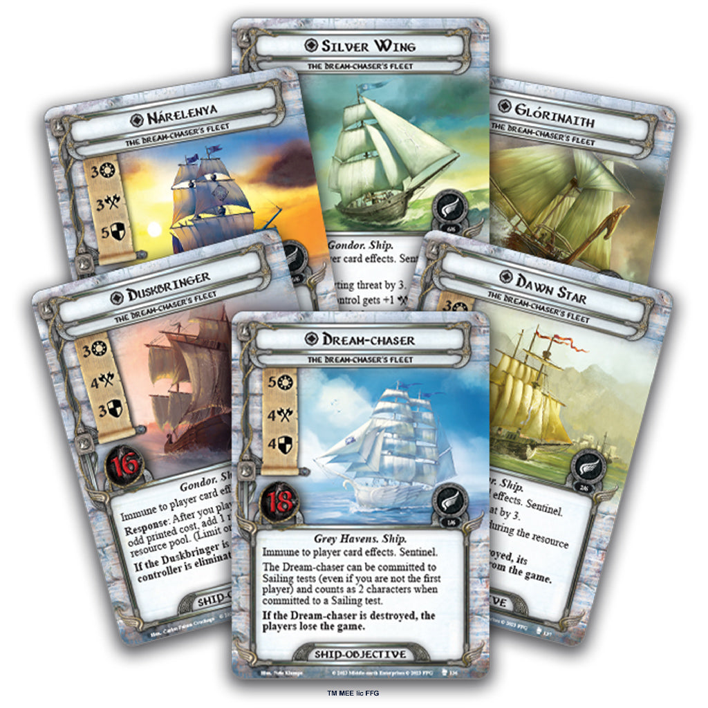 Lord of The Rings: Dream-Chaser Campaign Expansion cards