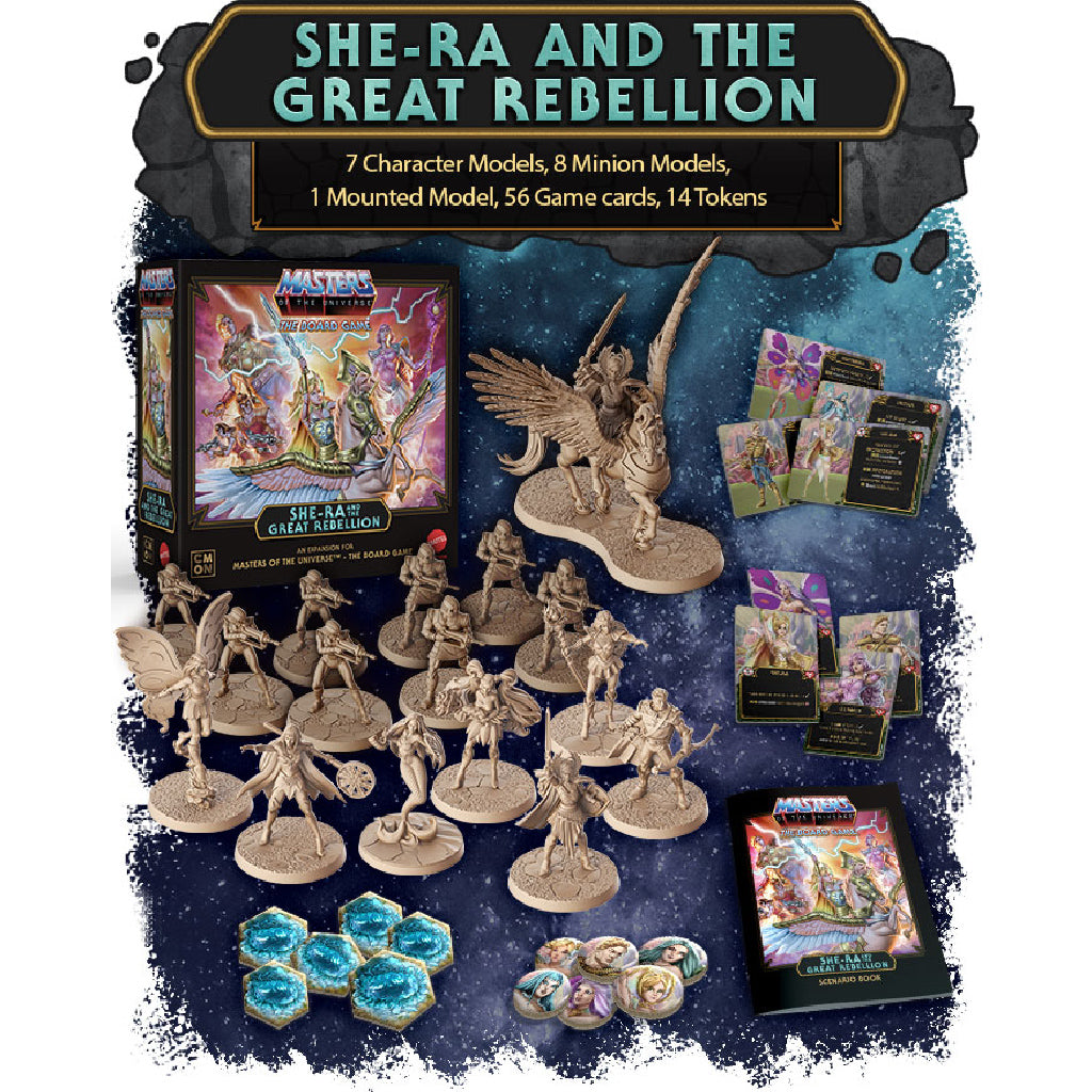 Masters of the Universe: The Board Game - She-Ra and the Great Rebellion content