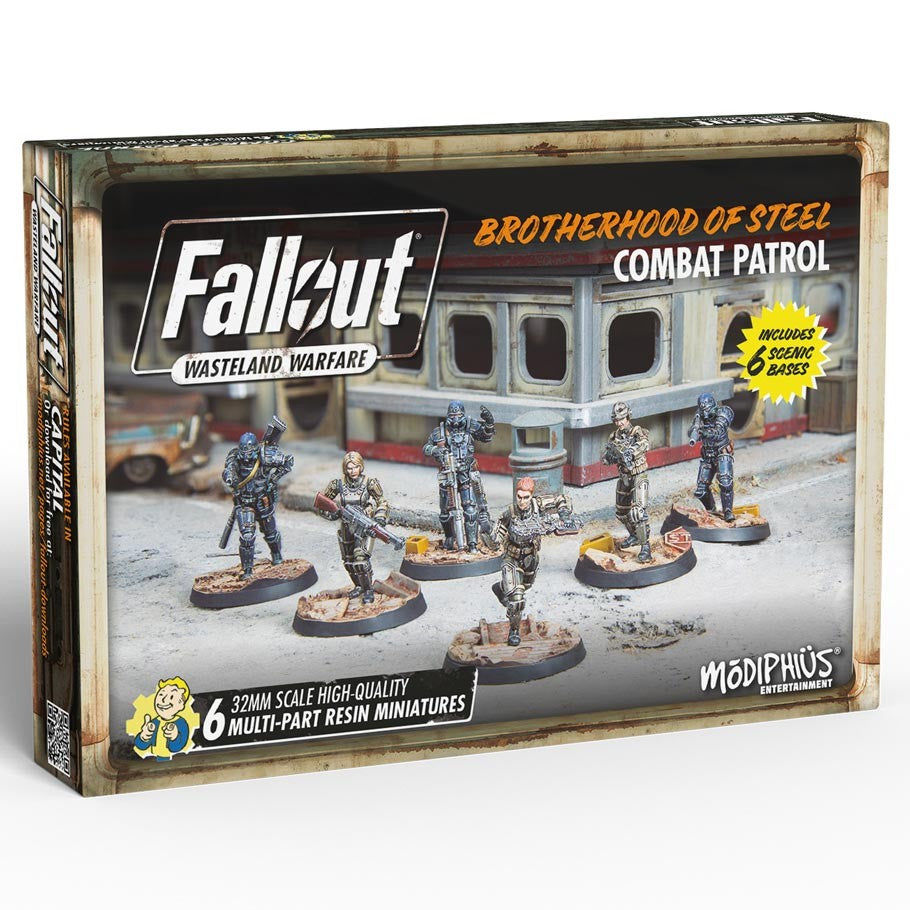 Fallout Wasteland Warfare: Brotherhood of Steel - Combat Patrol