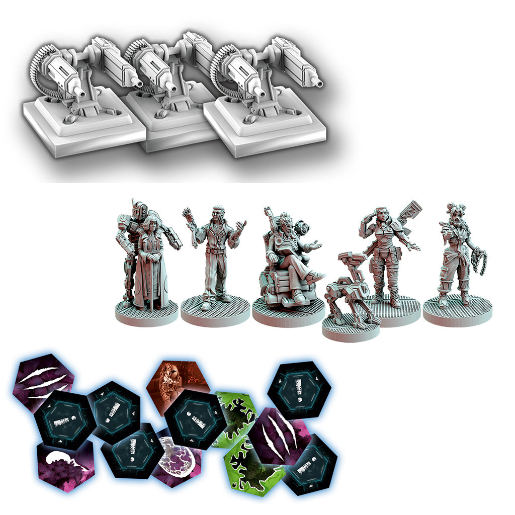Nemesis: Aftermath figures and tokens