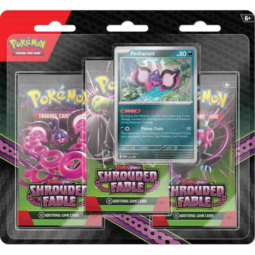 shrouded fable pokemon booster box Over the Brick – Pokémon Scarlet & Violet: 3-Booster Blister fanart Violet—Shrouded Fable expansion! Lapras EX 2003 Pokemon Size:6 INCHES
