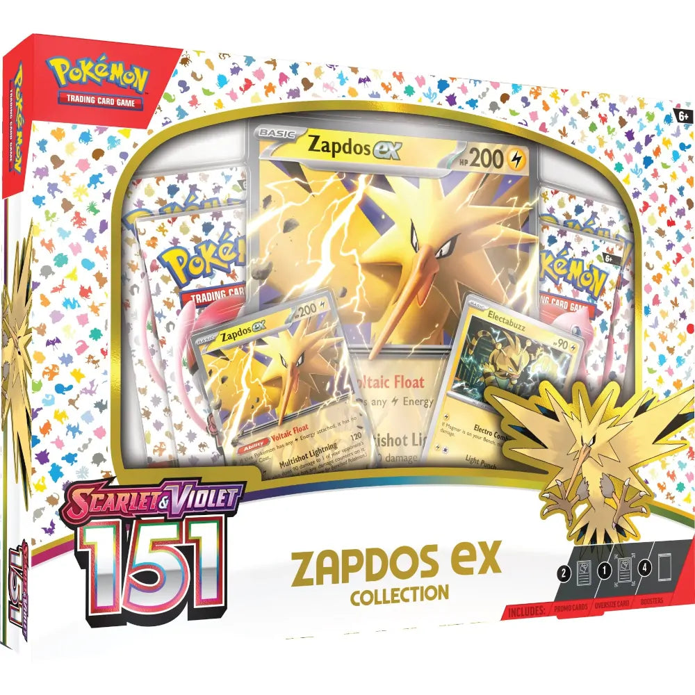 Pokémon Scarlet & Violet: 151 Zapdos Ex Box