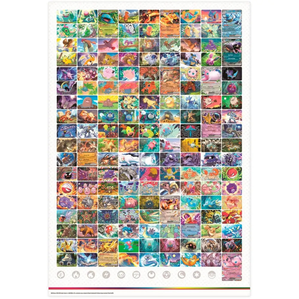 Pokémon Scarlet & Violet: 151 Poster Collection