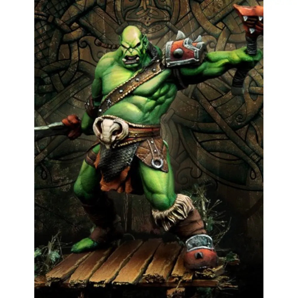 Scale75 Miniature: Shargh Orc Champion (35mm) painted example