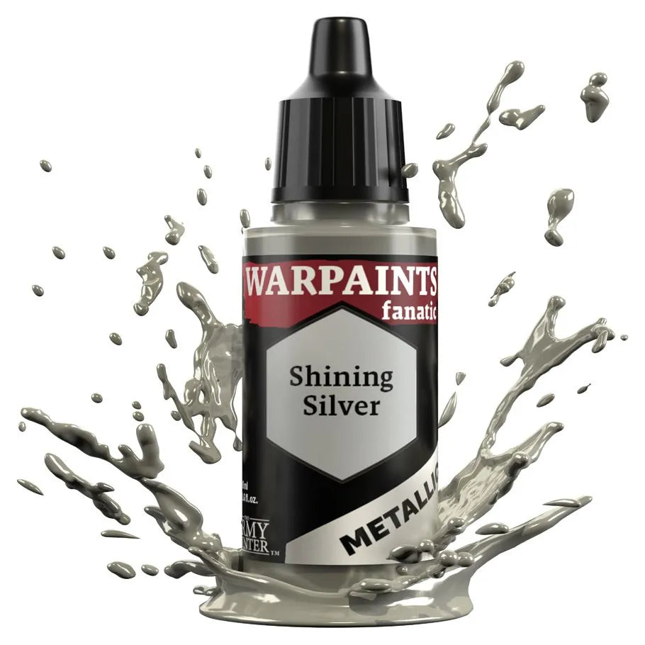 Army Painter Warpaint Fanatic - Metallic - Shining Silver