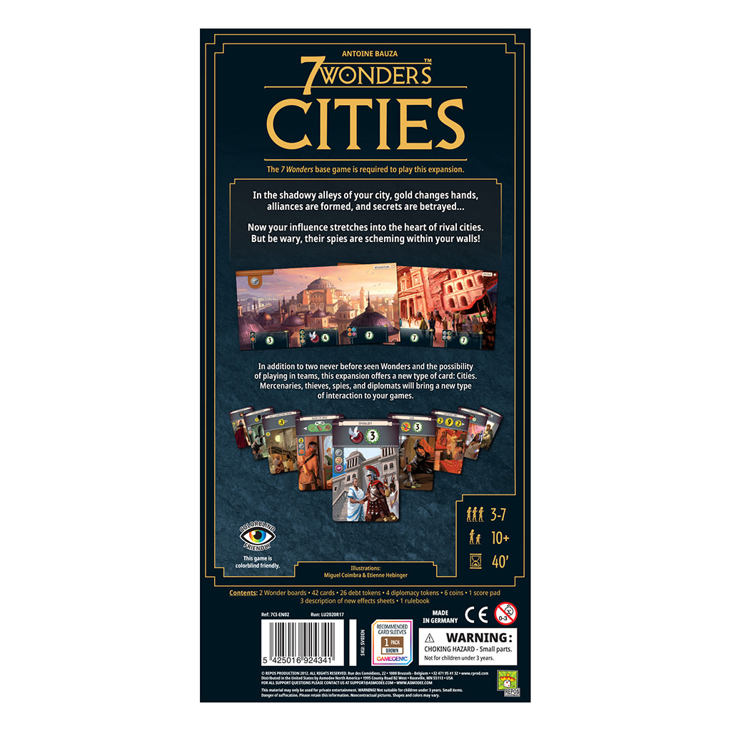 7 Wonders: Cities back