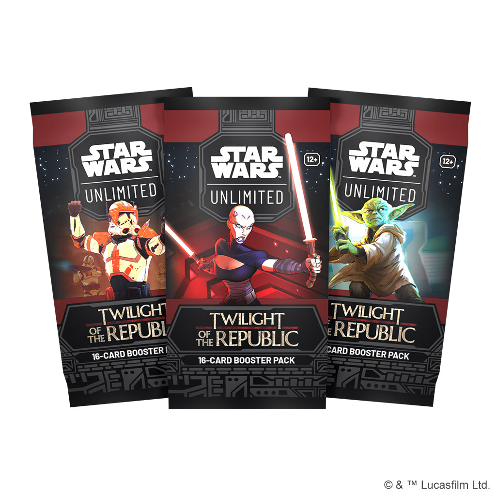 Star Wars: Unlimited - Twilight of the Republic Booster Display pack art