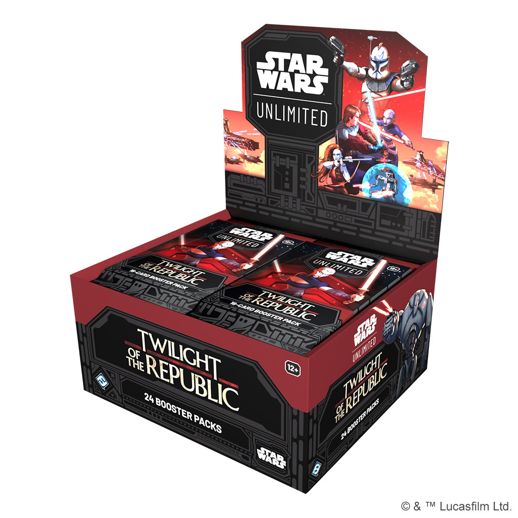 Star Wars: Unlimited - Twilight of the Republic Booster Display