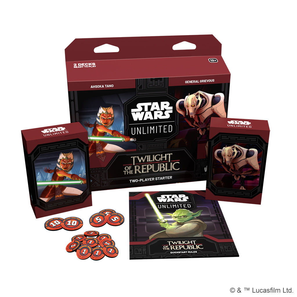 Star Wars: Unlimited - Twilight of The Republic Two Player Starter