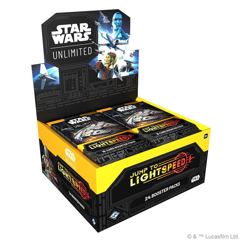 Star Wars: Unlimited - Jump to Lightspeed Booster Display