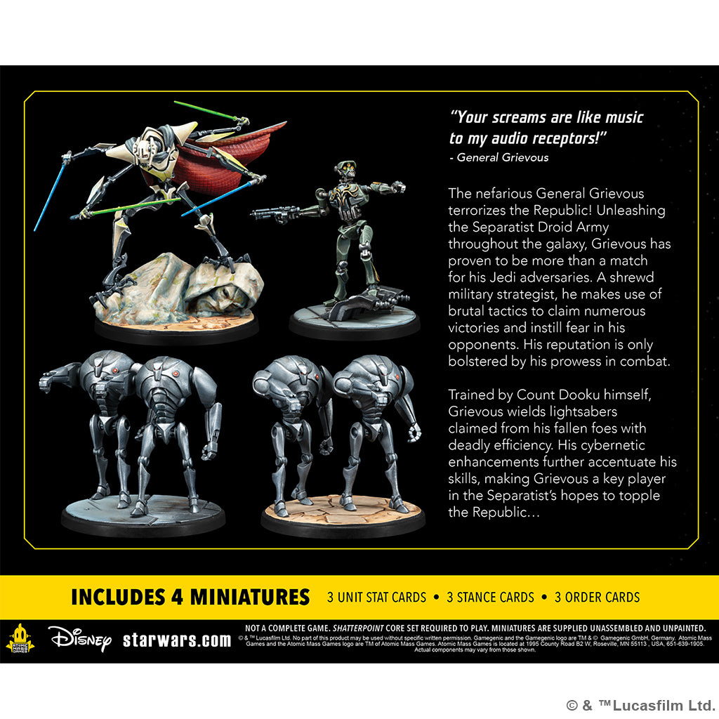 Star Wars Shatterpoint: Hello There - Appetite for Destruction Squad Pack back