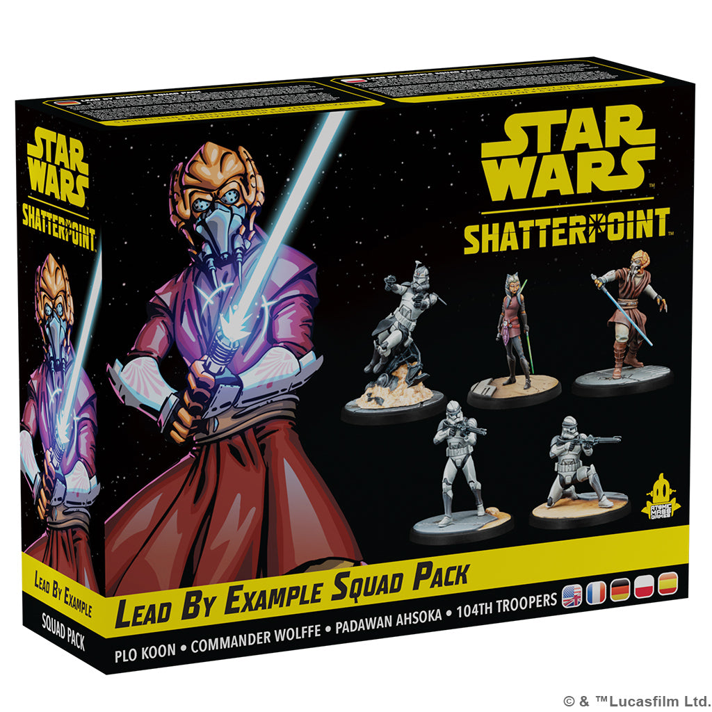 Star Wars Shatterpoint: Lead By Example Squad Pack