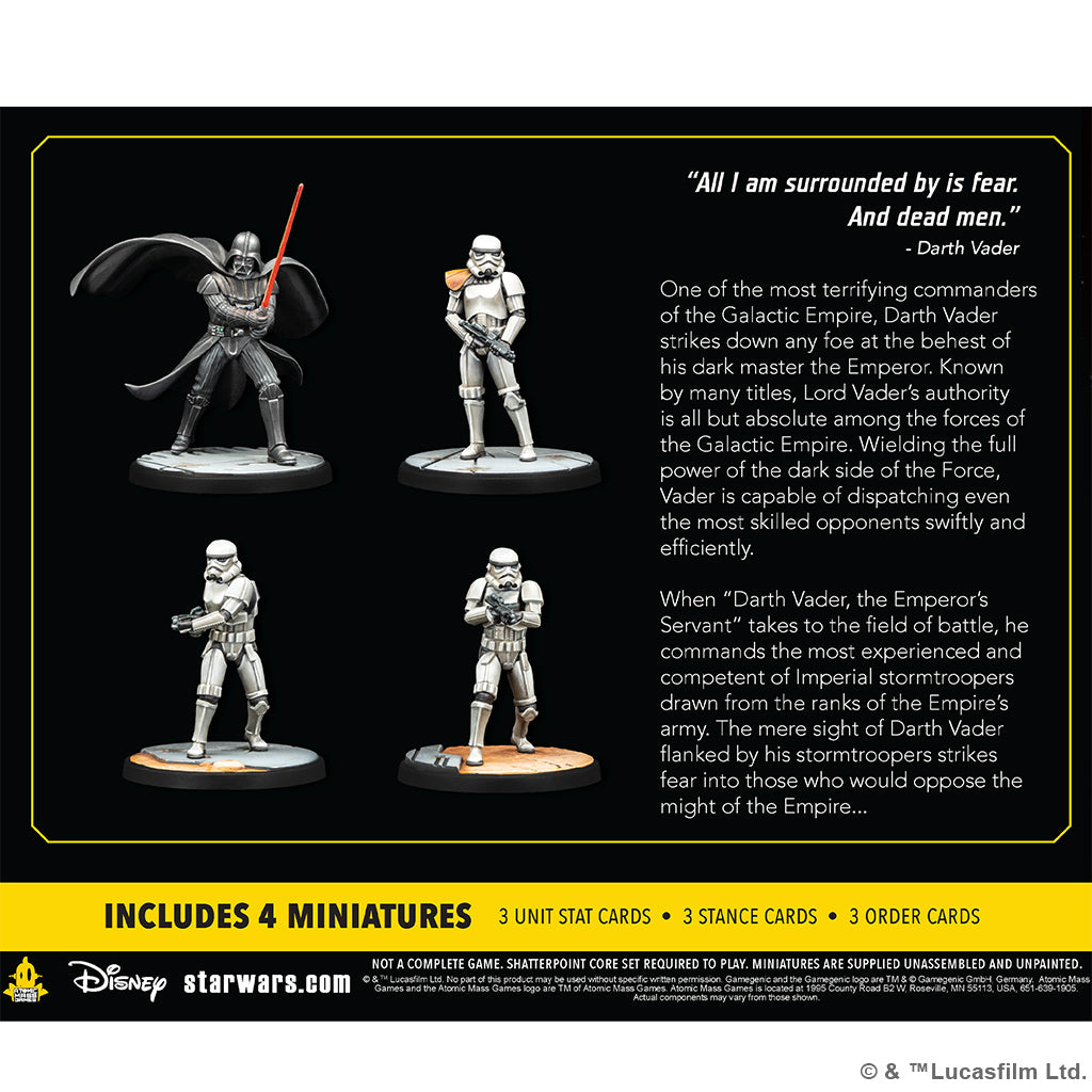Star Wars Shatterpoint: Fear And Dead Men Squad Pack back