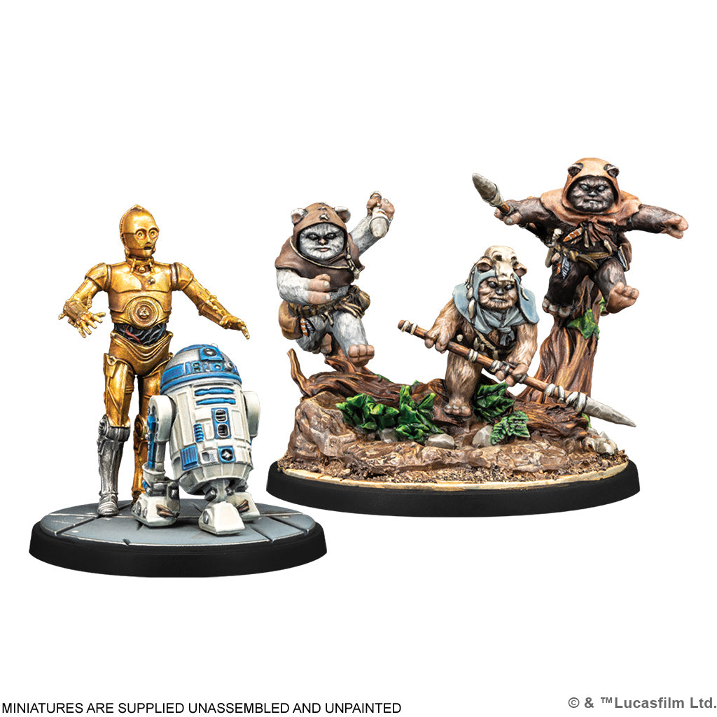 Star Wars Shatterpoint: Yub Nub Squad Pack figures