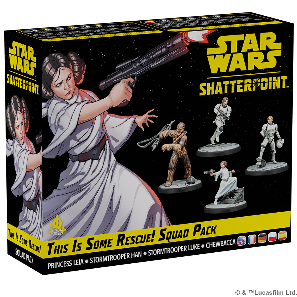 Star Wars Shatterpoint: This is Some Rescue ! Squad Pack