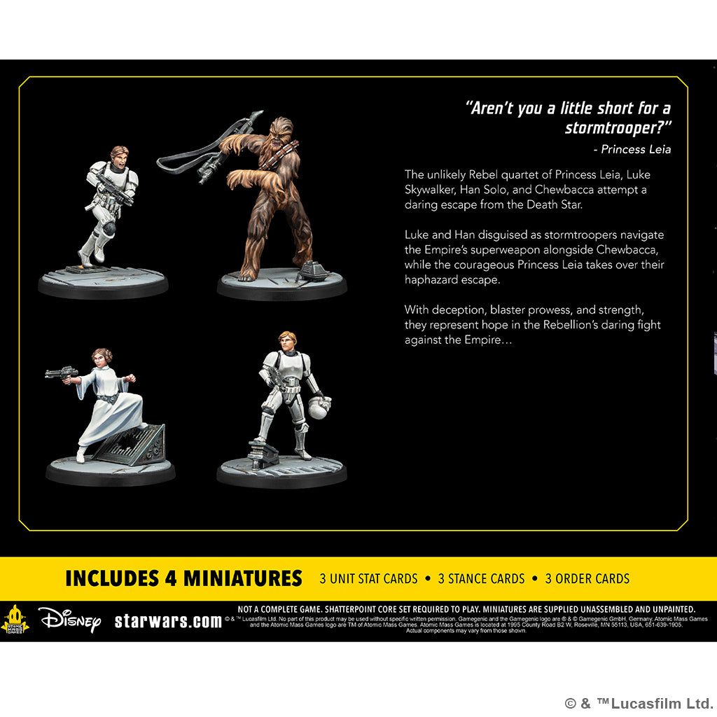 Star Wars Shatterpoint: This is Some Rescue ! Squad Pack back