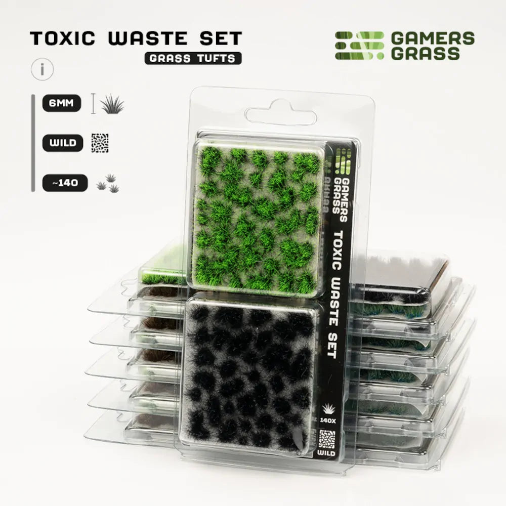 GamersGrass: Tuft Sets - Toxic Waste Set blister