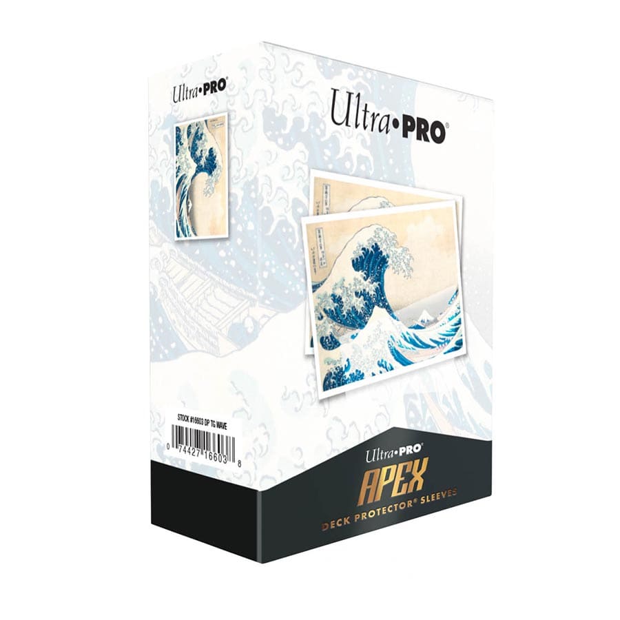 Ultra Pro Apex Sleeves: The Great Wave of Kanagawa by Hokusai