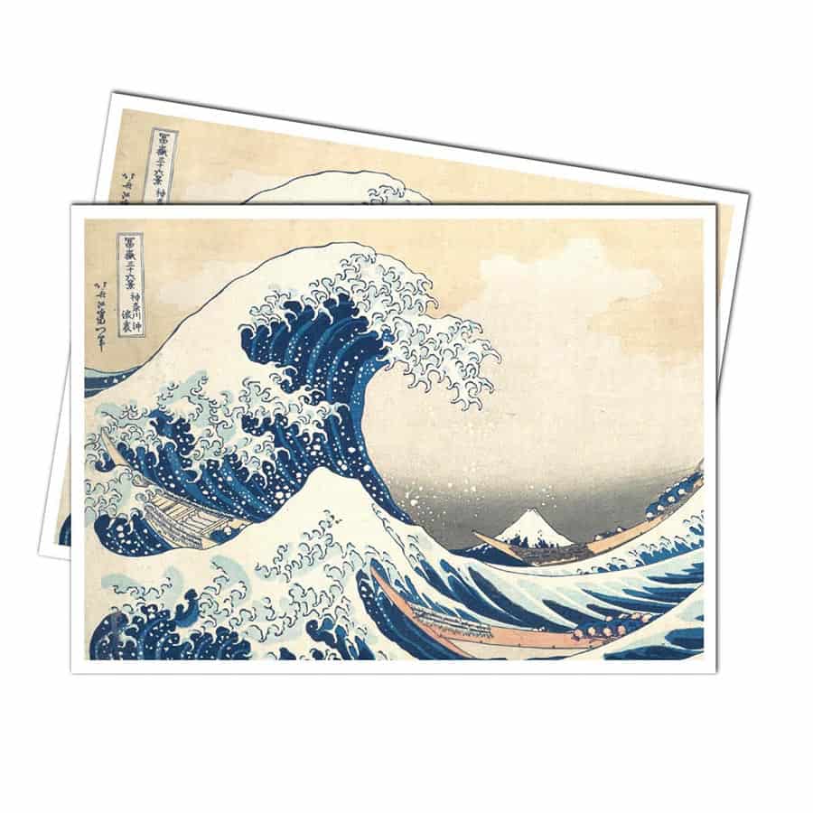 Ultra Pro Apex Sleeves: The Great Wave of Kanagawa by Hokusai