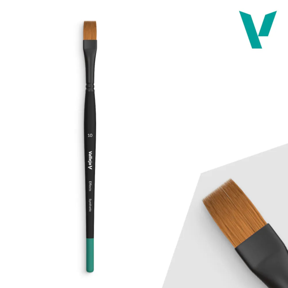 Vallejo Brush - Effects: Synthetic Flat No. 10