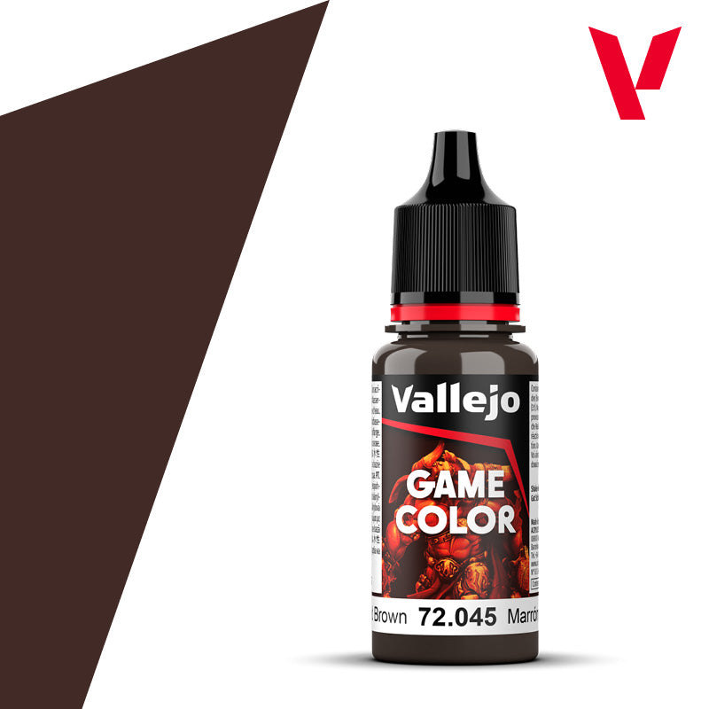 Vallejo Game Color - Charred Brown