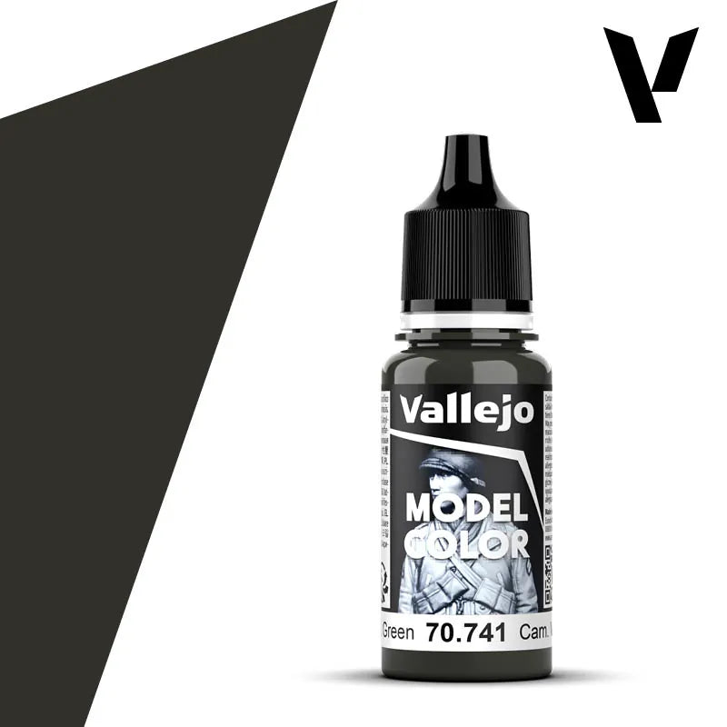 Vallejo Model Color - Camo Black Green (18ml)