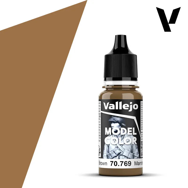 Vallejo Model Color - Mustard Brown (18ml)