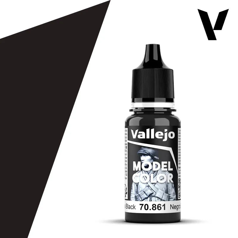 Vallejo Model Color - Gloss Black (18ml)