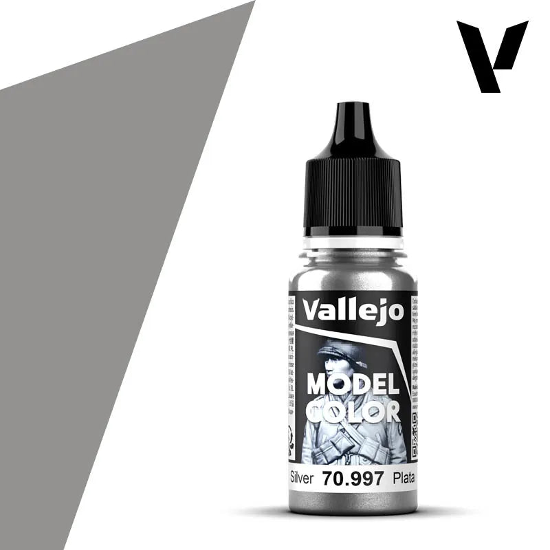 Vallejo Model Color - Silver (18ml)