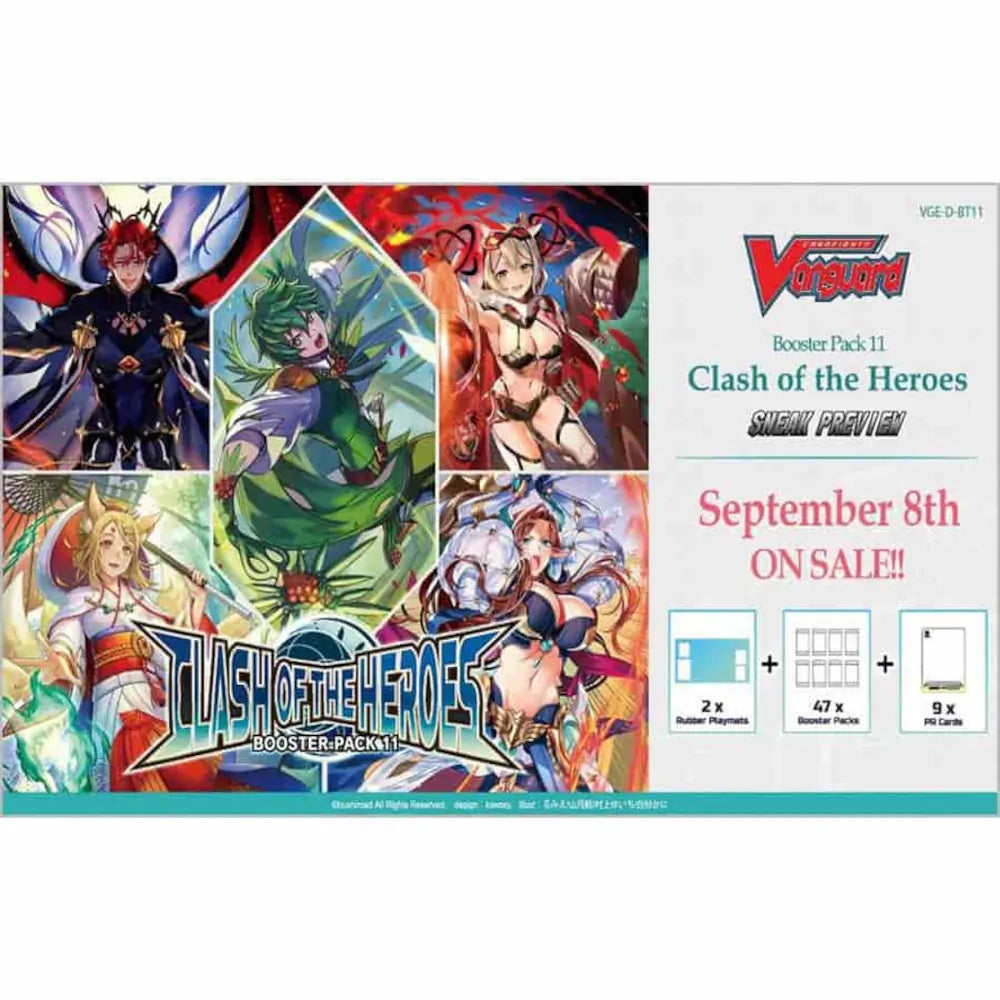 Cardfight!! Vanguard: overDress - Clash of the Heroes Sneak Preview Kit