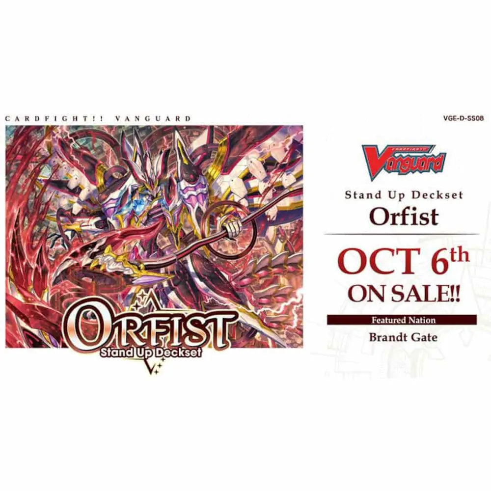 Cardfight!! Vanguard: overDress - Special Series 06 Stand Up Deckset Orfist