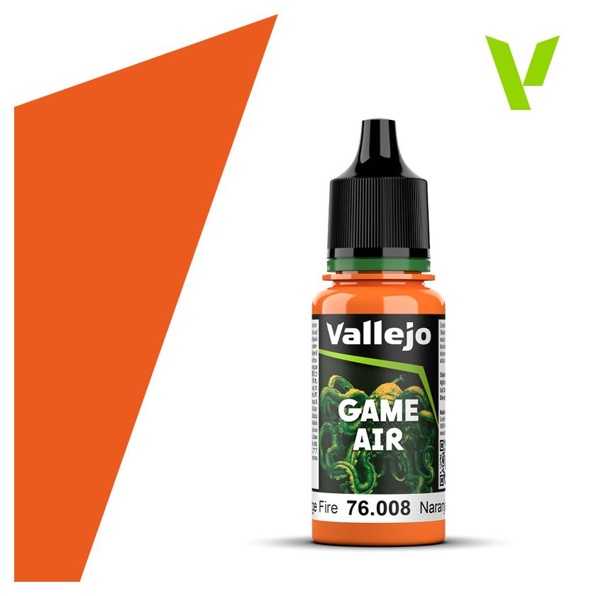 Vallejo Game Air: Orange Fire (18ml)