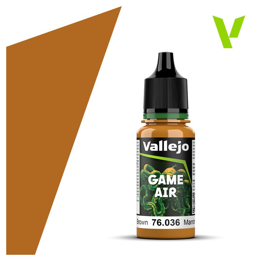 Vallejo Game Air: Bronze Brown (18ml)