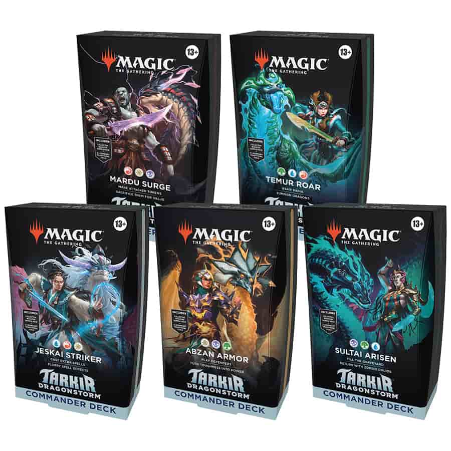 Magic: The Gathering - Tarkir Dragonstorm Commander (Set of 5)