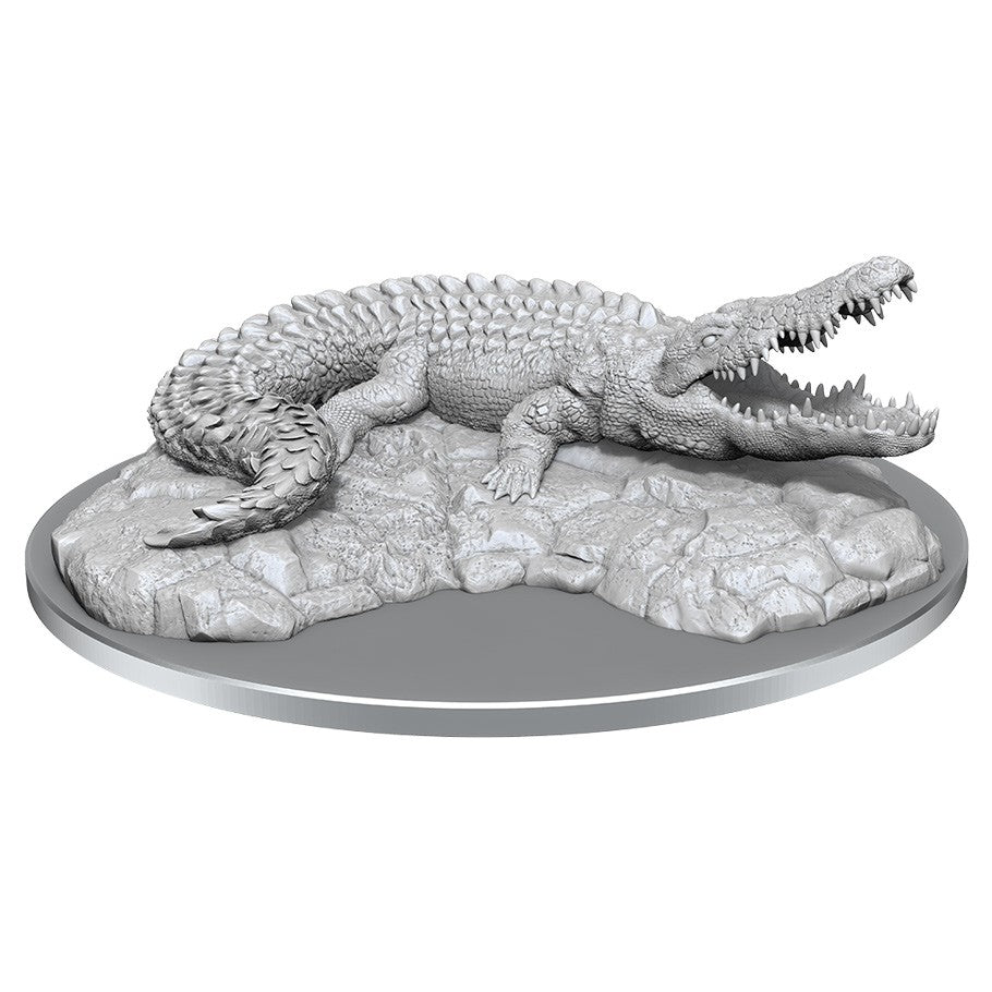 Deep Cuts Unpainted Miniatures: Giant Crocodile