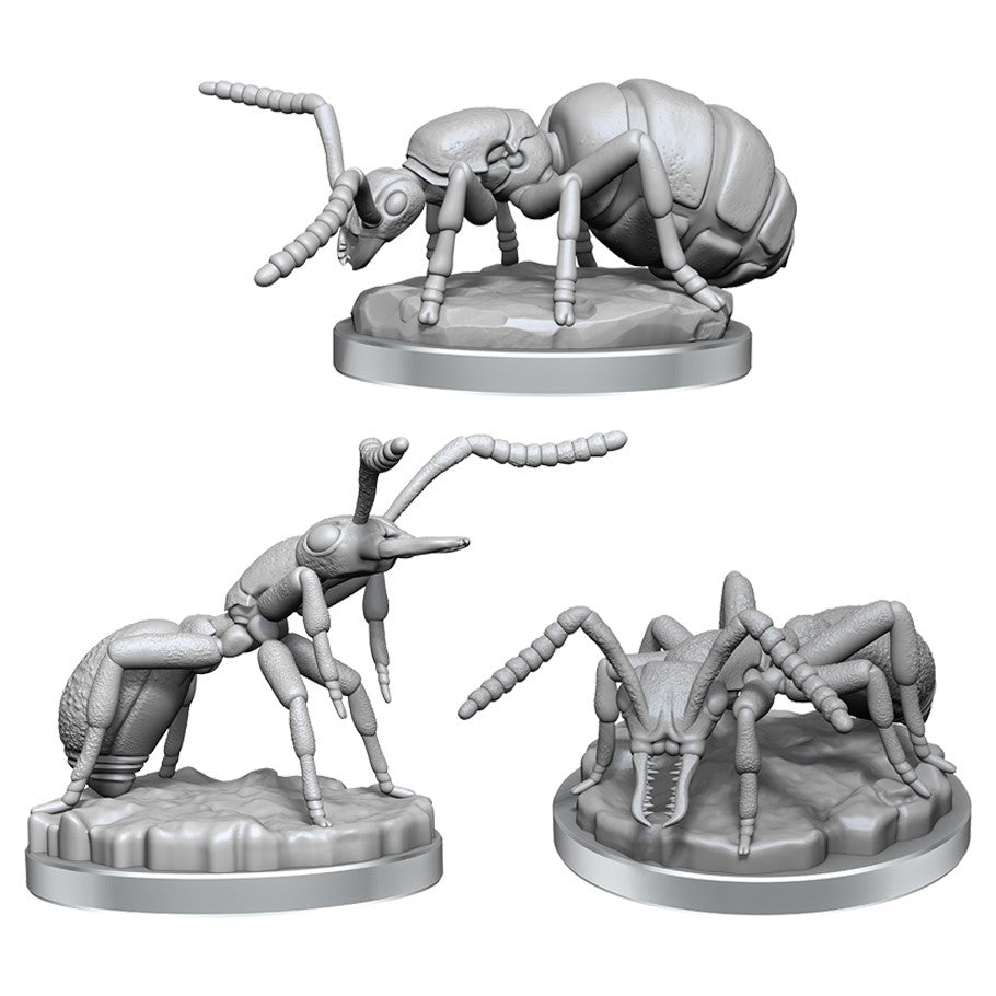 Deep Cuts Unpainted Miniatures: Giant Ants (3)