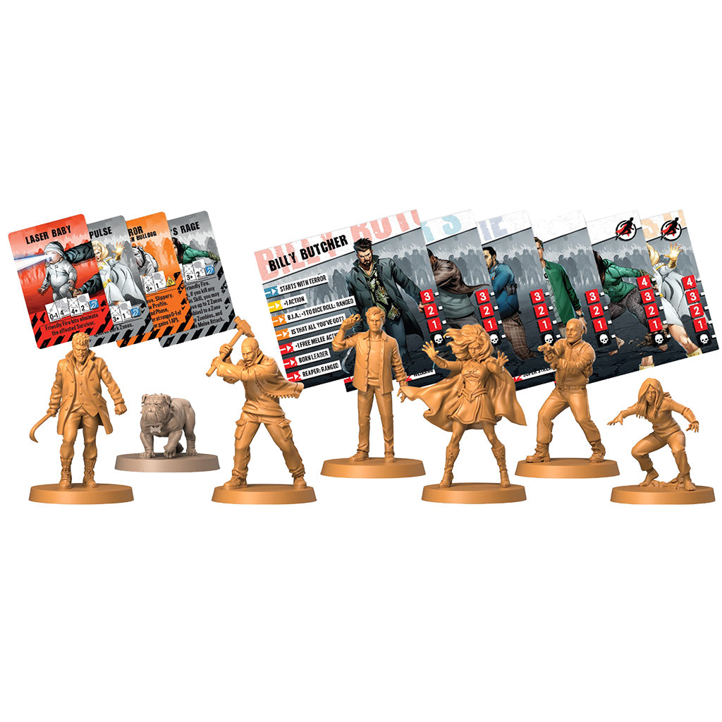 Zombicide: The Boys Pack #2: The Boys content
