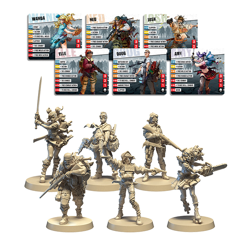 Zombicide: 2nd Edition figures