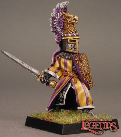 Reaper 02422: Sir Michael the Cold, Dark Heaven Legends Metal Miniatures Painted Example