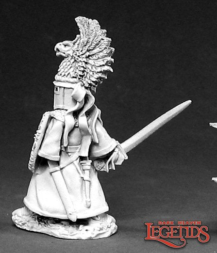 Reaper 02422: Sir Michael the Cold, Dark Heaven Legends Metal Miniatures