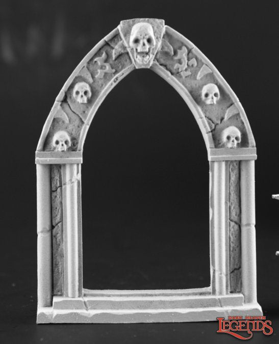 Reaper 03684: Graveyard Archway Dark Heaven Legends Metal Miniature