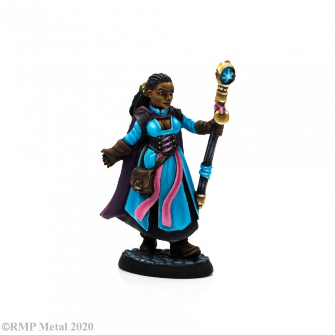 Reaper 04007: Lashana Larkmoor, Wizard Dark Heaven Legends Metal Miniature painted example