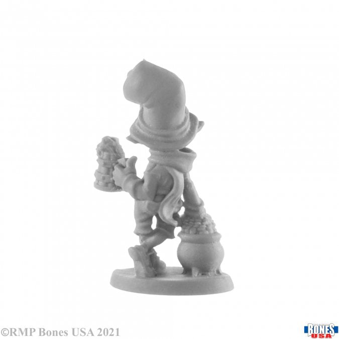Reaper 30003: Finn Greenwell, Leprechaun, Dark Heaven Plastic Miniature back